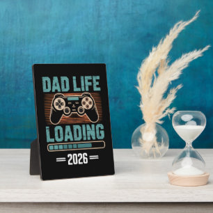 Werdender Vater Dad Leben Lädt 2026 Fotoplatte