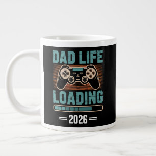 Werdender Vater Dad Leben Lädt 2026 Jumbo-Tasse