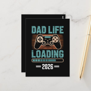 Werdender Vater Dad Leben Lädt 2026 Postkarte