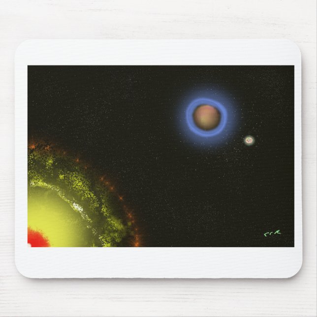 We're not important - Impressionist Art Mouse Pad Mousepad (Vorne)