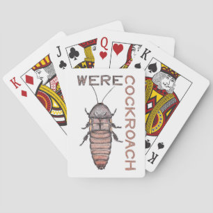 Werecockroach Playing Cards Spielkarten