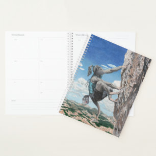 Wererat Woman Rock Climbing Planer
