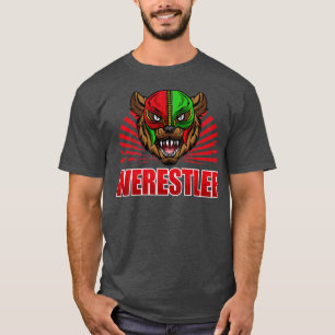 Werestler Halloween Masked Lucha Libre Wrestler Wi T-Shirt