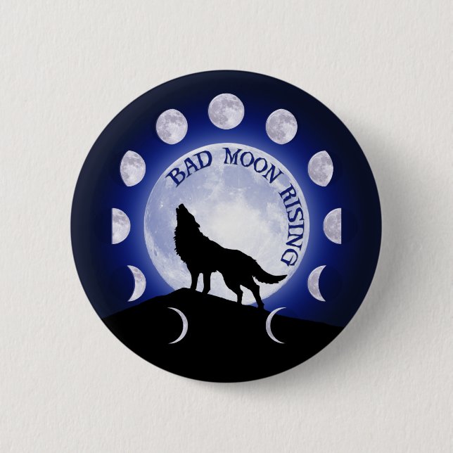 Werewolf-Abzeichen Button (Vorderseite)