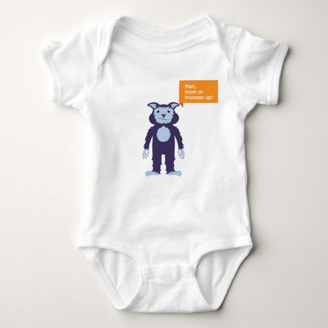 Werewolf Baby Strampler (Vorderseite)