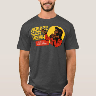 Werewolf Bar Mitzvah Spooky Beängstigend 30 Rock T-Shirt