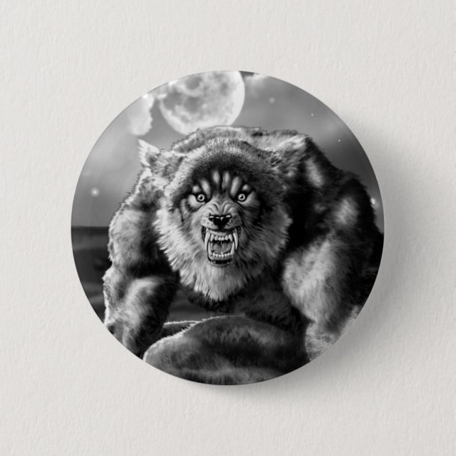Werewolf Button (Vorderseite)