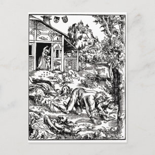 werewolf-clipart-8 postkarte