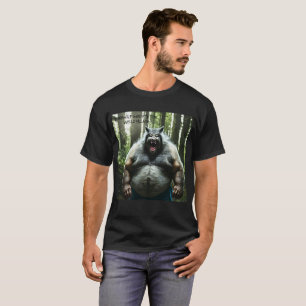Werewolf, der den ganzen T - Shirt des Dorfes verz