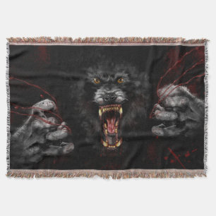 Werewolf, der heraus Ihr Herz zerreißt Decke