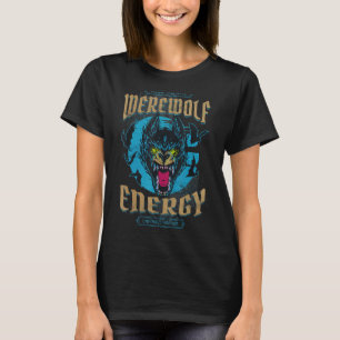 Werewolf Energy Primal Instinkt Entwirnter Horror  T-Shirt