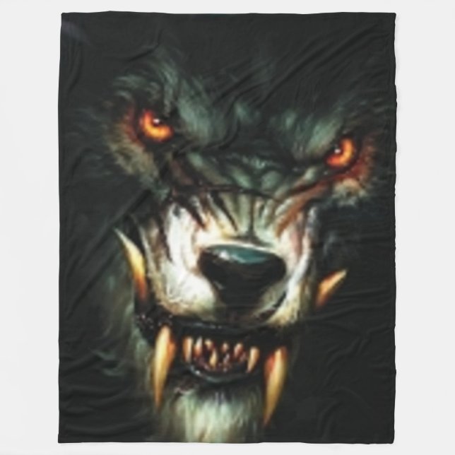 WEREWOLF FLEECEDECKE (Vorderseite)