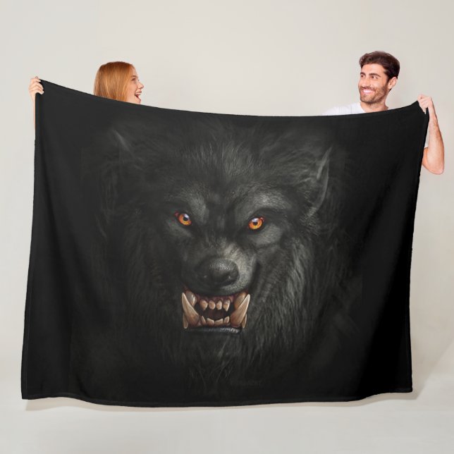 WEREWOLF FLEECEDECKE (Beispiel)