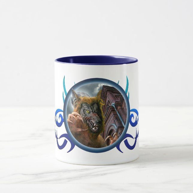 Werewolf Full Moon Tasse (Zentrum)