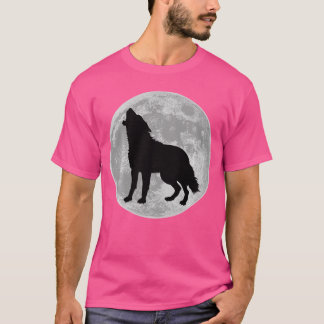 Werewolf Halloween Full Moon Scary Wolf Horror Laz T-Shirt