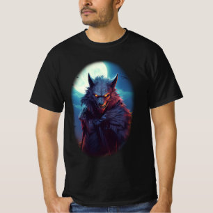 Werewolf Halloween Horror T-Shirt
