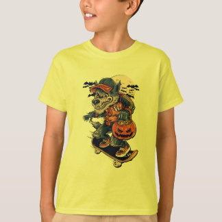 Werewolf Halloween T - Shirt Design