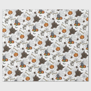 🐺 Werewolf Halloween Wrapping Paper 🎃 💀 Geschenkpapier