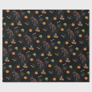 🐺 Werewolf Halloween Wrapping Paper 🎃 💀 Geschenkpapier