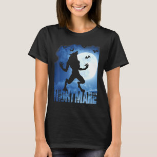 Werewolf Lycanthrope Albmares Monsters Horror Ha T-Shirt