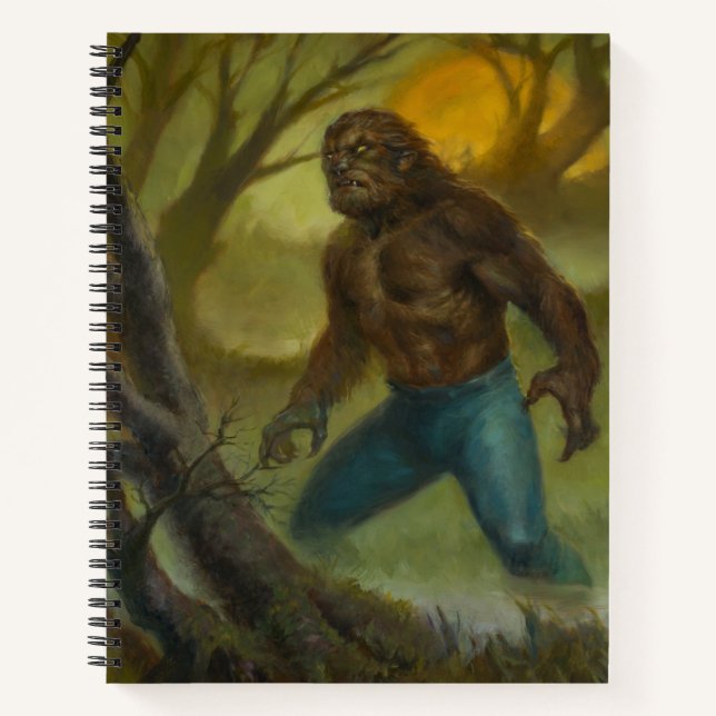 Werewolf Notizbuch (Vorderseite)