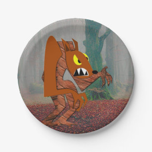 Werewolf-PapierTeller Pappteller