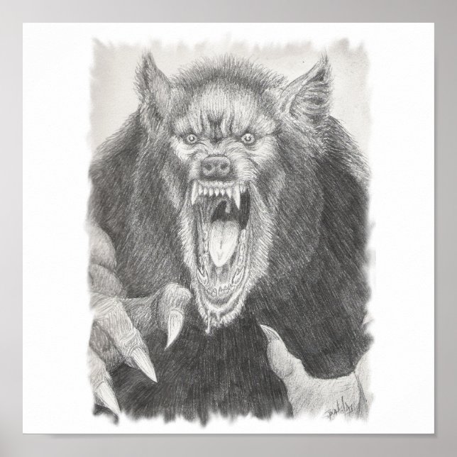 Werewolf Poster (Vorne)