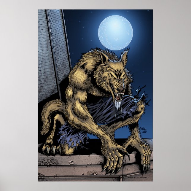 Werewolf-Poster Poster (Vorne)
