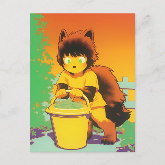 Werewolf Postkarte (Vorderseite)