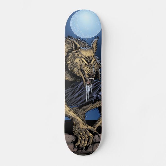 Werewolf-Skateboard Skateboard (Vorderseite)