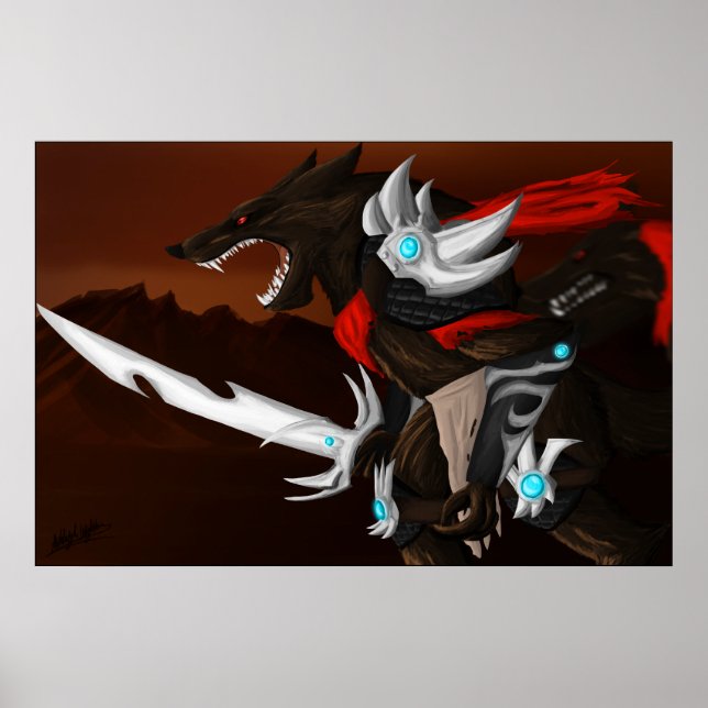 Werewolf Warriors Poster (Vorne)