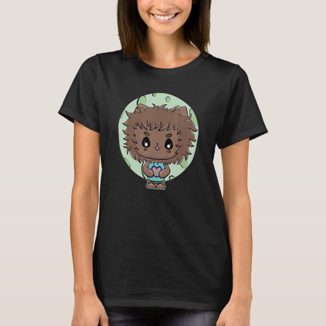 Werewolf Wolf With Heart Mythology Lycanthrop For  T-Shirt (Vorderseite)