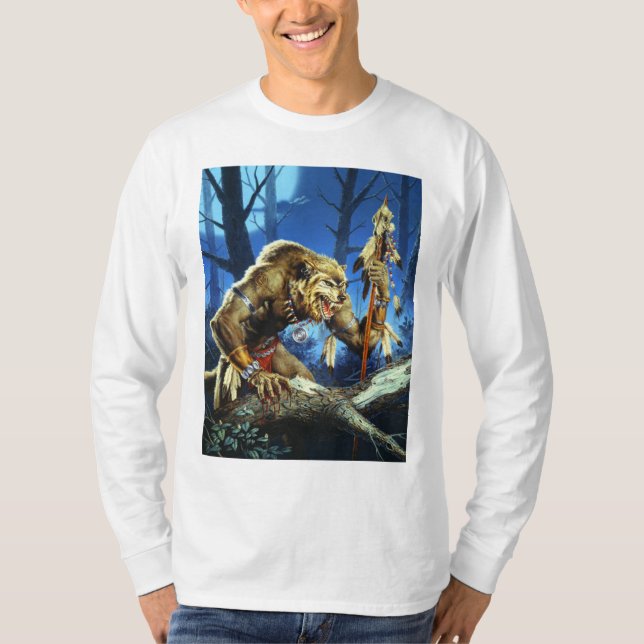 WerewolfShaman des Forrest T-Shirt (Vorderseite)
