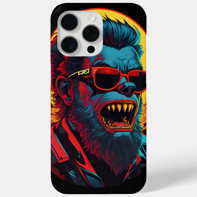 Werewolves Zombie Case-Mate iPhone Hülle (Rückseite)