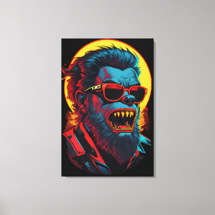 Werewolves Zombie Leinwanddruck