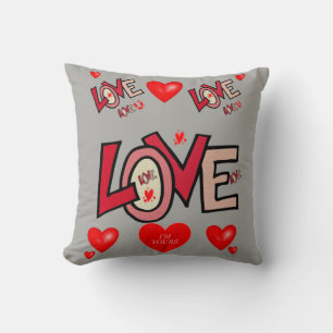 werfen Kissendecore Valentinherzen Kissen