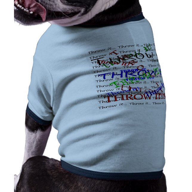 Werfen Sie es! Shirt (Schwarz)