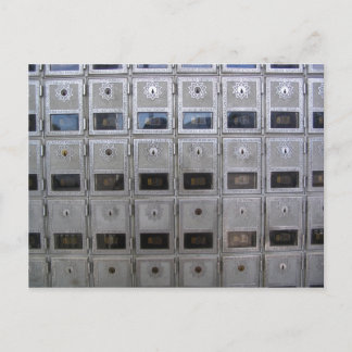 Werfen Sie mir eine Line Post Card Postkarte