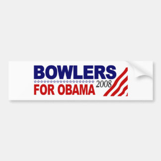 Werfer für Obama Autoaufkleber
