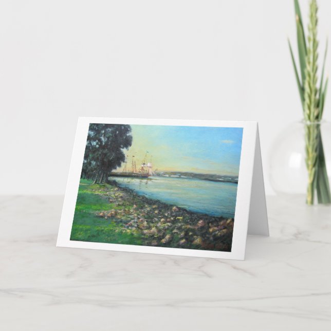 Werft in Alexandria Karte (Vorderseite)