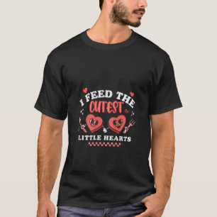 Werk der Herzschule Mittagessen Lady Cafeteria Wor T-Shirt