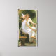 Werk unterbrochen von Bouguereau, Angel Portrait Leinwanddruck (Front)