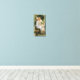 Werk unterbrochen von Bouguereau, Angel Portrait Leinwanddruck (Insitu(Wood Floor))