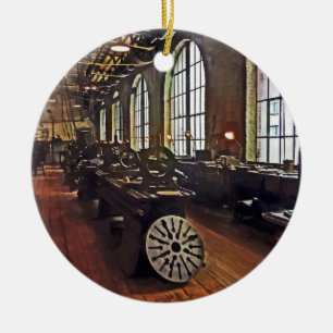 Werksmaschinerie Keramikornament