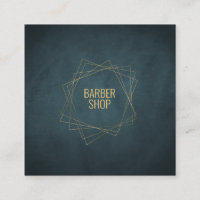 Werkstatt minimale Marine Gold Typografie geometri