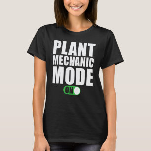 Werkstatt-Modus für Anlagenmechaniker aktiviert T-Shirt