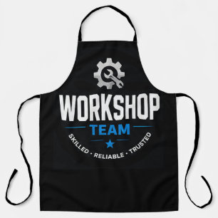 ⚙️ Werkstatt-Team Modern Garage⚙️ Schürze