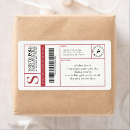 Werkstatt von North Pole Santa für den Versand