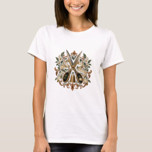 Werkstatt Werkzeug-Emblem T-Shirt