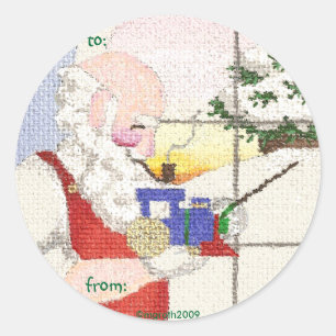 Werkstattaufkleber Runder Aufkleber